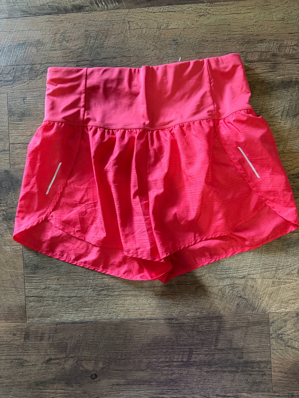 Women’s Red Performance Running Shorts